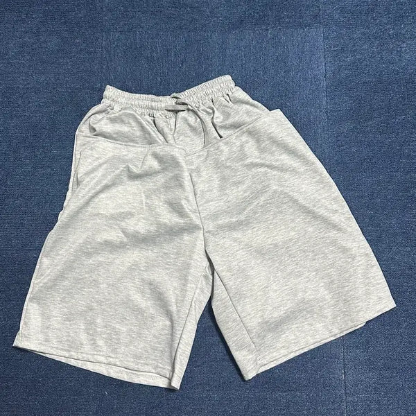 [BUNJANG] Unisex Grey Bermuda Shorts Training Pants / 회색 그레이 버뮤다 팬츠 바지 트레이닝 공용