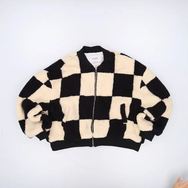 [BUNJANG] Chams Women's Fleece Jacket / 실측확인 참스 여성 뽀글이 후리스자켓 0901H2