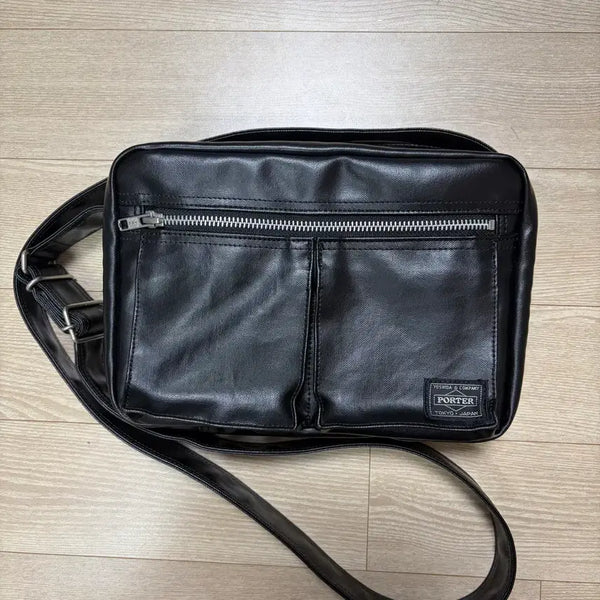 [BUNJANG] Porter Yoshida Freestyle Shoulder Bag S Black / 요시다포터 porter 프리스타일 숄더백 S 블랙