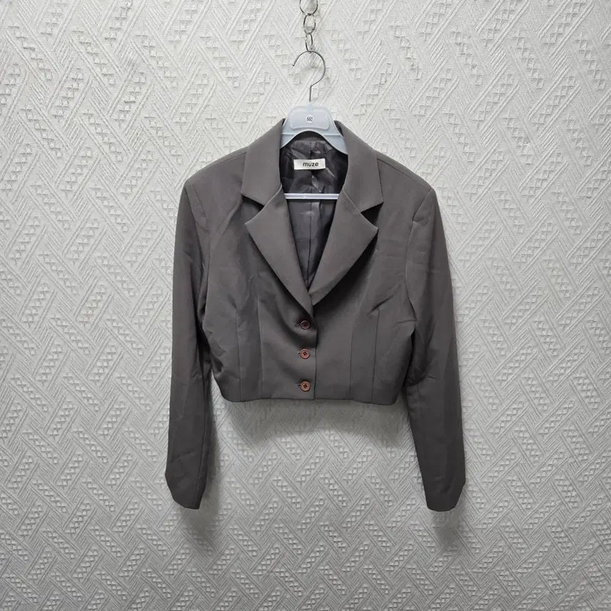 [BUNJANG] Women's Cropped Jacket Olive / 560 여성 크롭 자켓