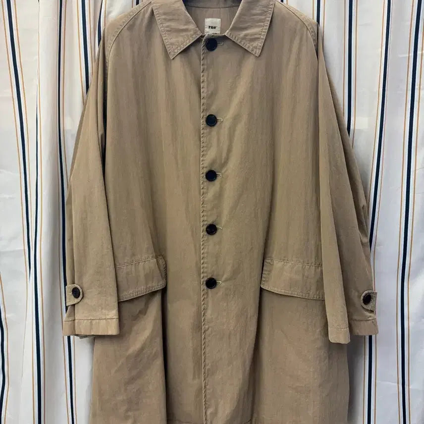[BUNJANG] BLINDRECFILS Dean Coat Size 2 Beige / 블라인드파일즈 딘코트 2사이즈