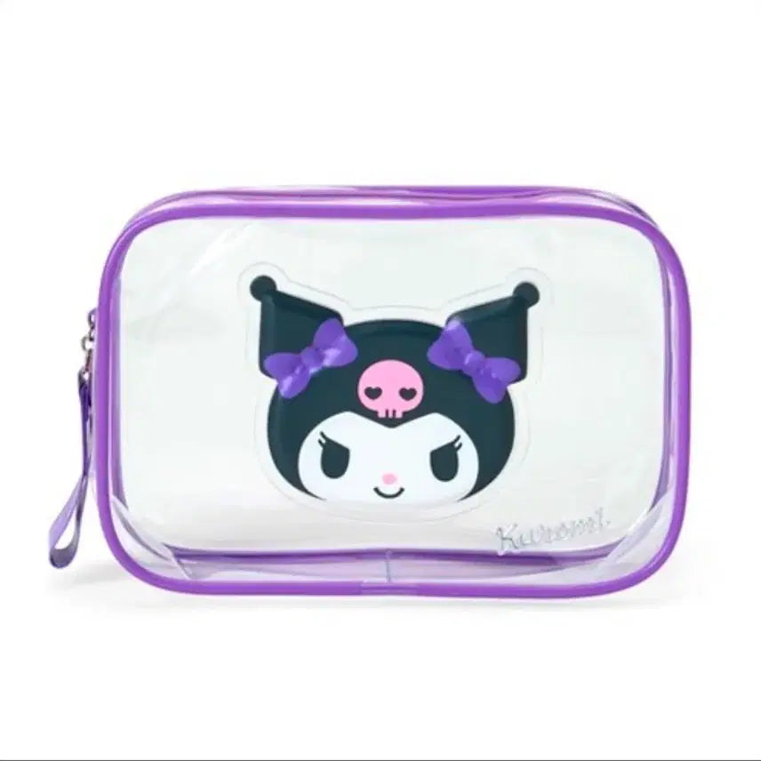 [BUNJANG] Sanrio Kuromi Clear Pouch / 일본정품 쿠로미 클리어 파우치