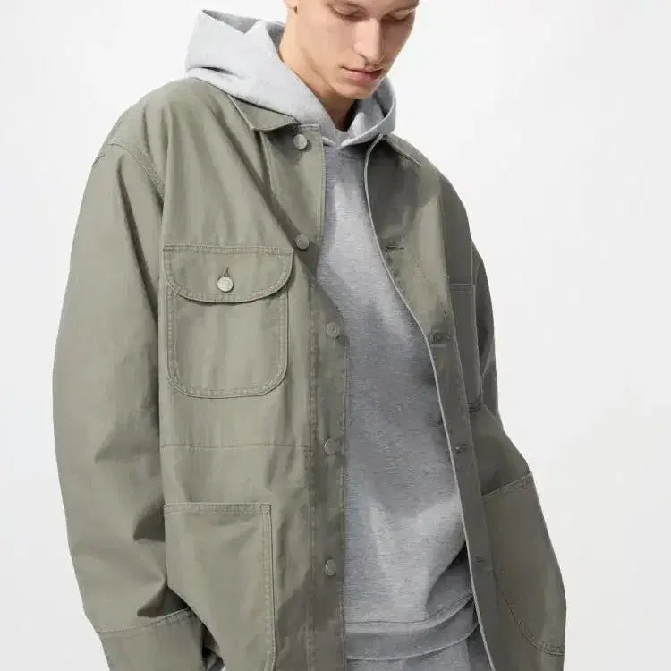 [BUNJANG] Uniqlo Utility Jacket / [L] 유니클로 유틸리티 초어재킷