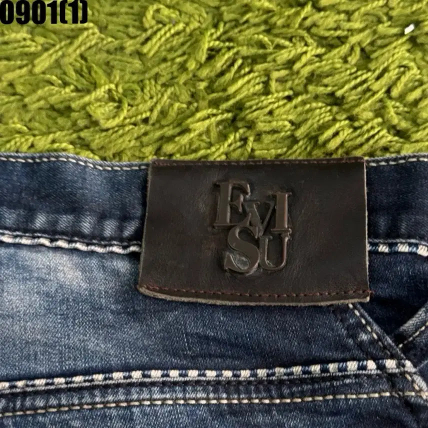 [BUNJANG] Evisu Denim Pants / 에비수 데님팬츠 청바지 35