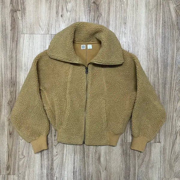 [BUNJANG] Uniqlo U Fleece Blouson Jacket / 유니클로 U 플리스 블루종 자켓