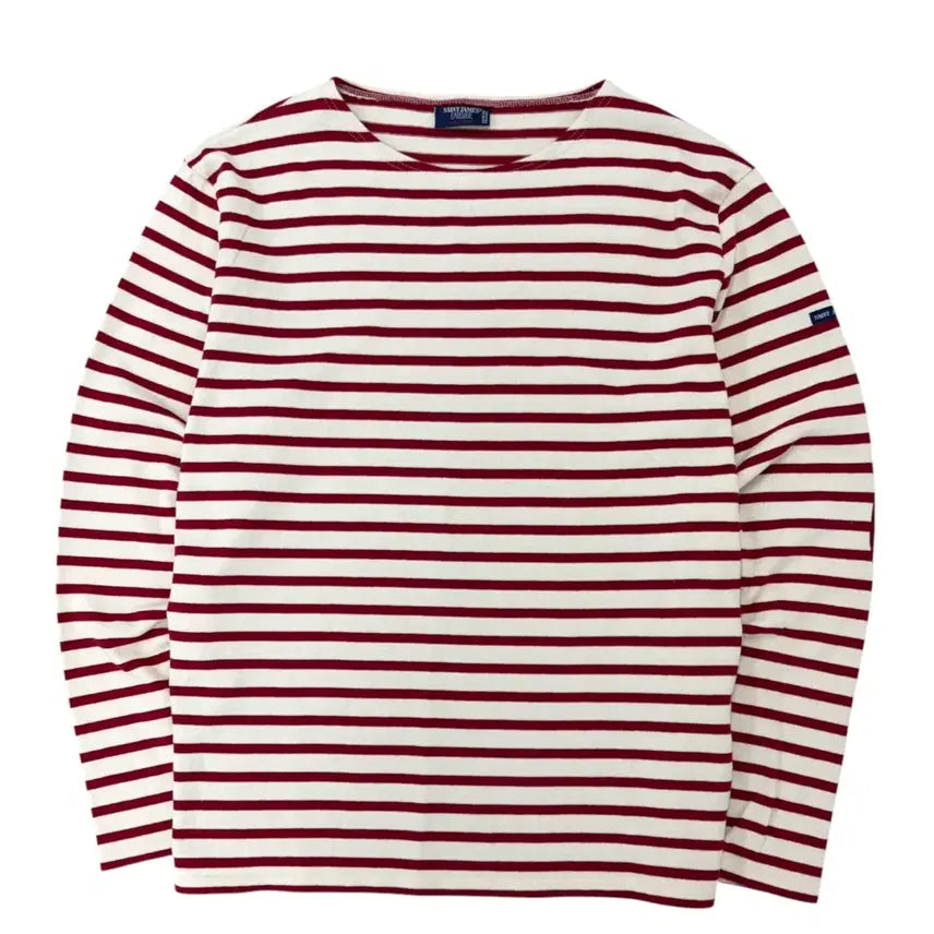 [BUNJANG] Saint James Guipure Elbow Patch Sweater / 세인트제임스 길도 엘보패치