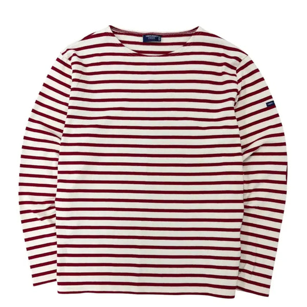 [BUNJANG] Saint James Guipure Elbow Patch Sweater / 세인트제임스 길도 엘보패치