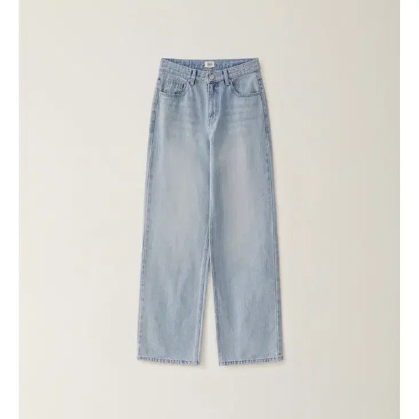 [BUNJANG] PEBBLE.M Straight Denim Pants - Size S / 페블엠 스트레이트 데님 팬츠 S
