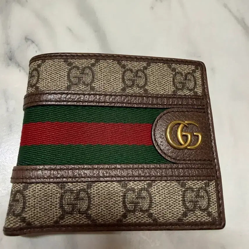 [BUNJANG] Gucci Ophidia Bifold Wallet / 구찌 오피디아 반지갑