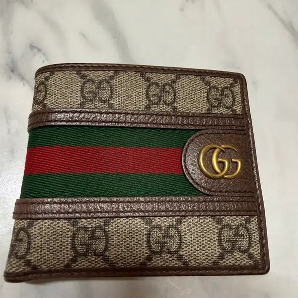 [BUNJANG] Gucci Ophidia Bifold Wallet / 구찌 오피디아 반지갑