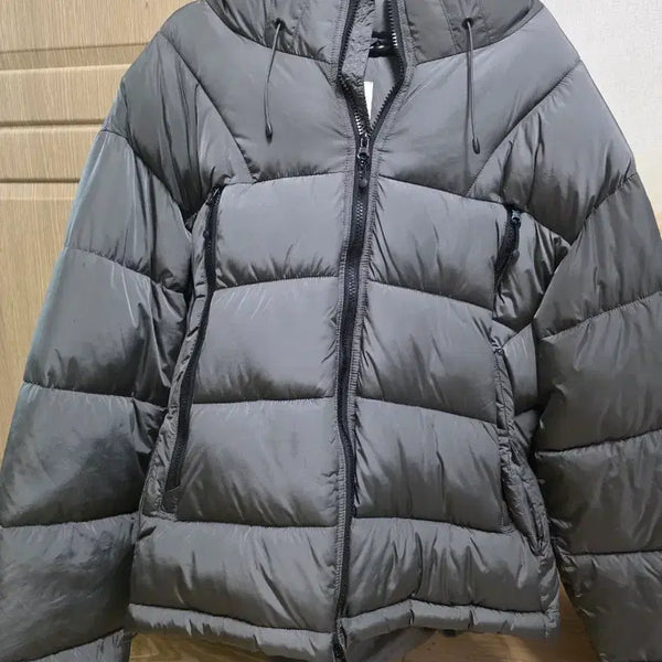 [BUNJANG] Frigo Men's Padded Hooded Jacket / 슬로건 후드패딩