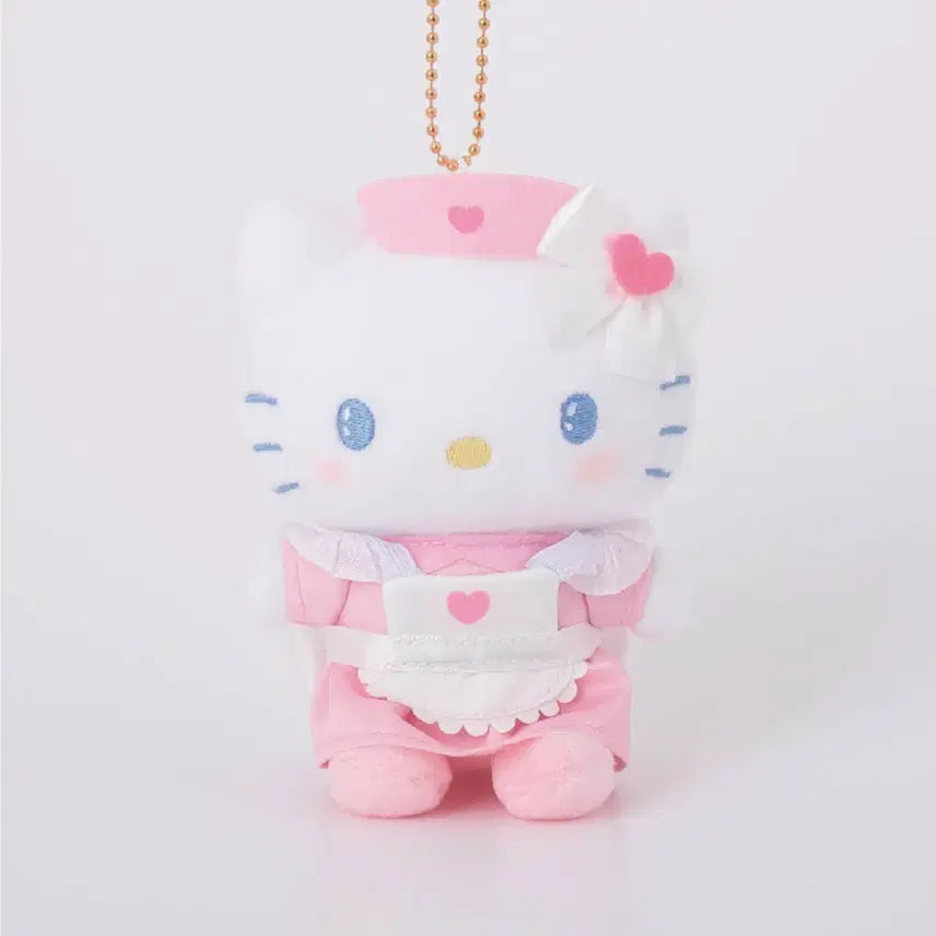 [BUNJANG] Sanrio Hello Kitty Nurse Mascot Keychain / 산리오 헬로키티 간호사 마스코트 키링