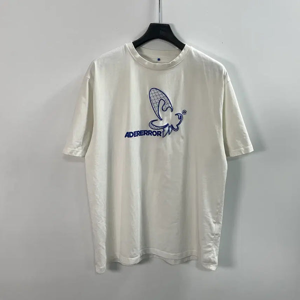 [BUNJANG] Ader Error Butterfly White T-Shirt / 아더에러 버터플라이 화이트 반팔티 (on.2175)