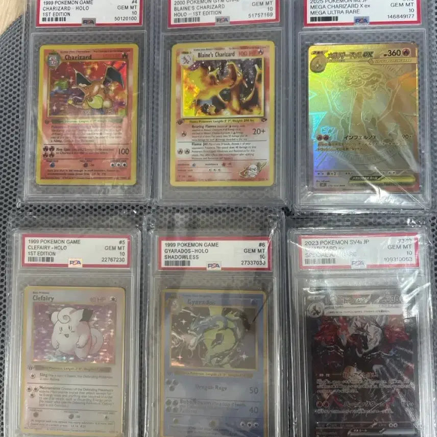 [BUNJANG] Pokemon Card PSA 10 - Charizard & Jigglypuff (DIY) / 포켓몬 카드 PSA10 팝니다(DIY)