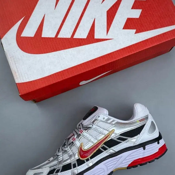 [BUNJANG] Nike P-6000 Silver/Red CD6404-102 / 나이키 P-6000 CD6404-102