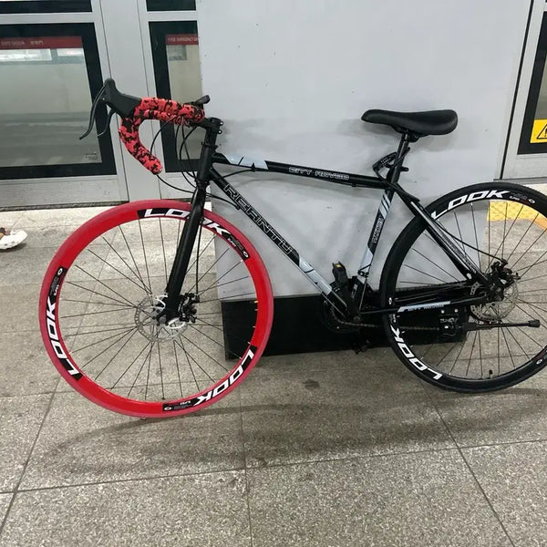 [BUNJANG] Road Bicycle Black/Red / 로드자전거