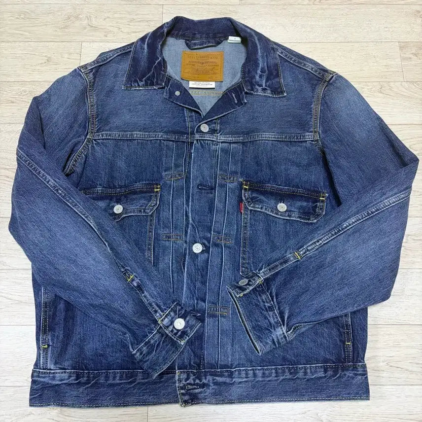 [BUNJANG] Levi's Type 2 Selvedge Jacket Mid Wash / (M) 리바이스 타입 2 셀비지 자켓 중청