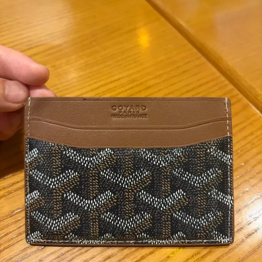 [BUNJANG] Goyard Card Holder / 고야드 카드지갑