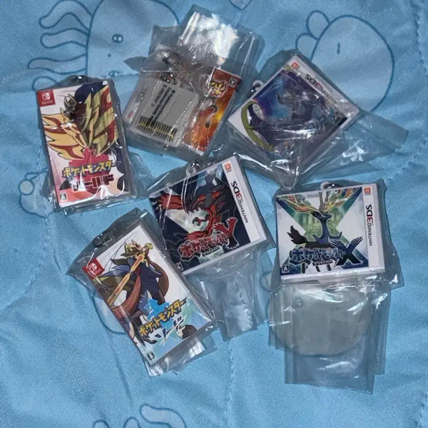 [BUNJANG] Pokemon Cartridge Keyring / 포캣몬 카트리지 키링 키홀더 썬 문 x y 소드 실드 일괄