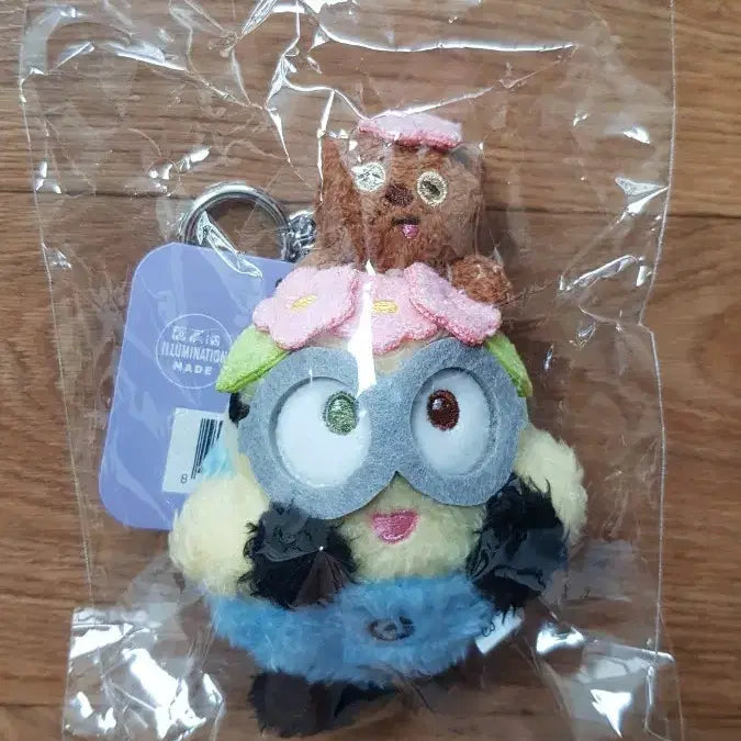 [BUNJANG] Minions Bob & Tim Plush Doll Keychain / Cgv 미니언즈  밥앤팀 뽀글이 인형키링