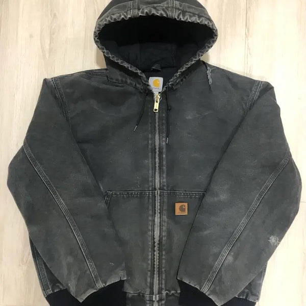 [BUNJANG] Carhartt J130 Work Jacket Black Large / 칼하트 J130 blk L