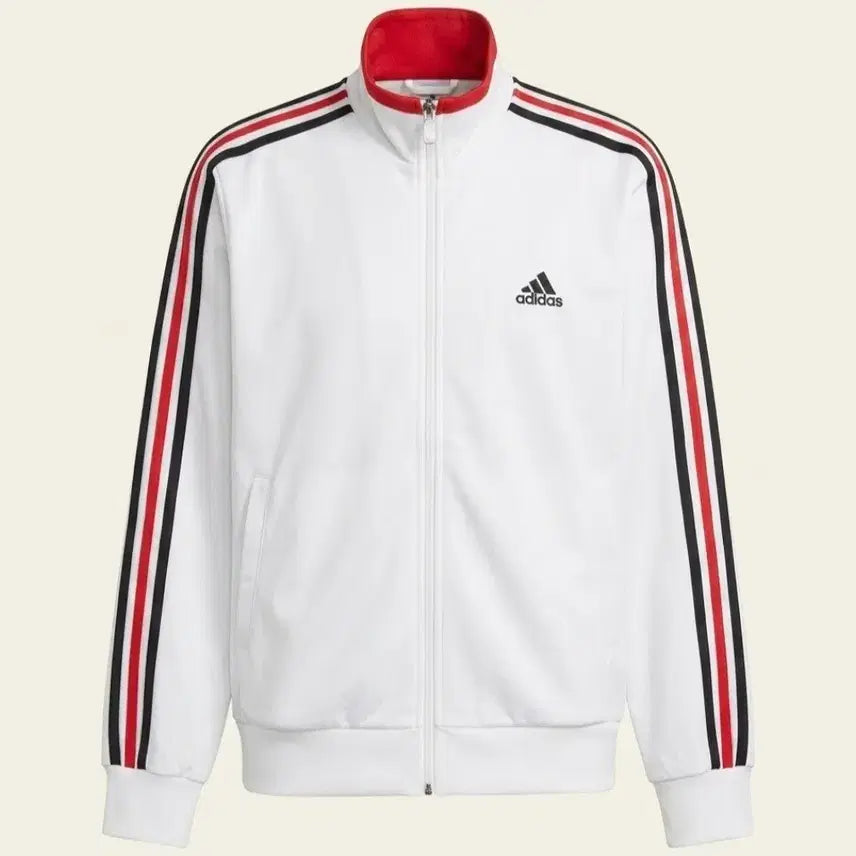 [BUNJANG] Adidas Three-Stripes Track Top White / 아디다스 삼선 트랙탑 흰색