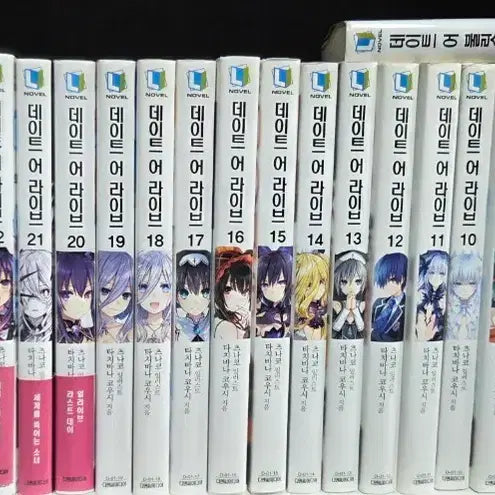 [BUNJANG] Date A Live Light Novel / 라이트 노벨 데이트 어 라이브