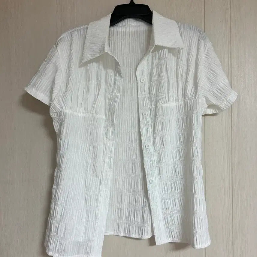 [BUNJANG] White Short Sleeve Shirt / 반팔 셔츠 화이트
