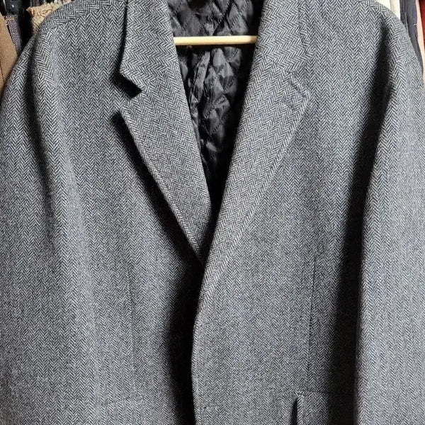 [BUNJANG] Hazzys Herringbone Wool Jacket / 헤지스 헤링본 울자켓