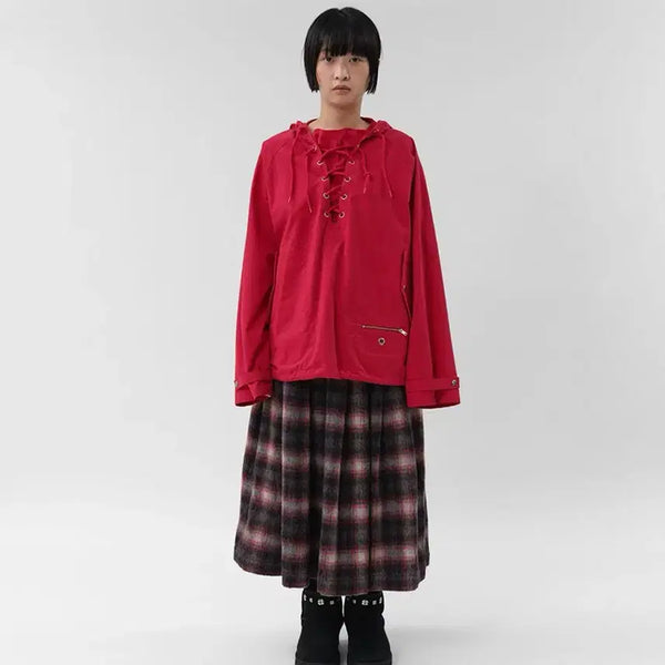 [BUNJANG] BOCBOK Dog Sanbo Anorak Red / 복복 BOCBOK 도그 산보 아노락 레드
