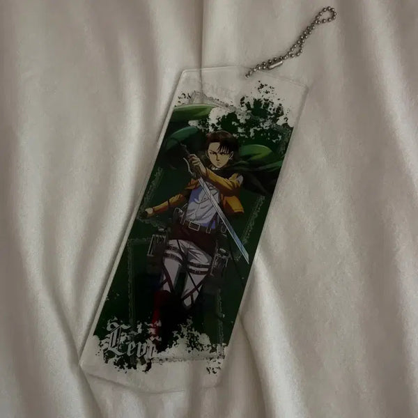 [BUNJANG] Levi Ackerman Acrylic Keychain / 리바이 아크릴 키링