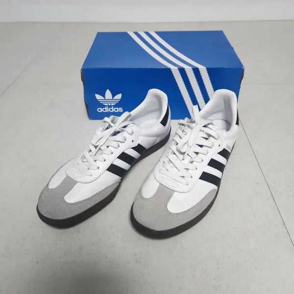 [BUNJANG] Adidas Samba OG Cloud White Sneakers / 아디다스 삼바OG(클라우드화이트 290,295)
