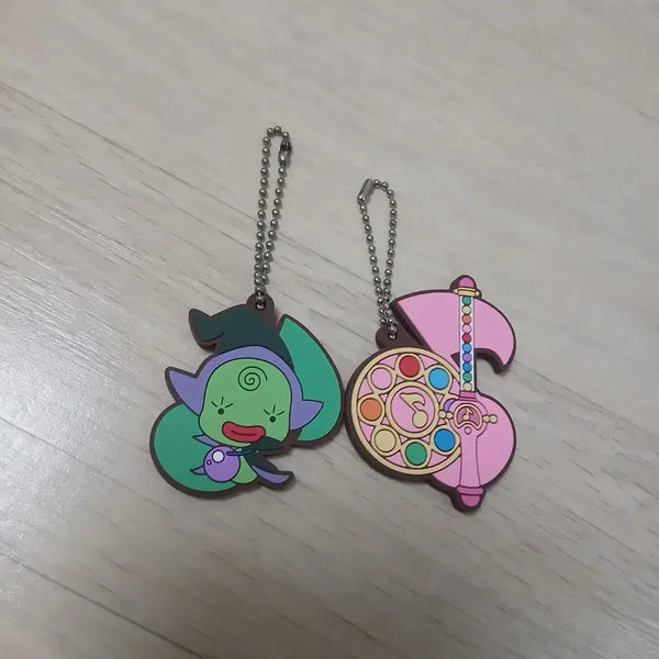 [BUNJANG] Ojamajo Doremi Asoto B Prize Majolica Keyring Rubber Strap Gacha / 꼬마 마법사 레미 아소토 b상 마조리카 키링 러버스트랩 가챠