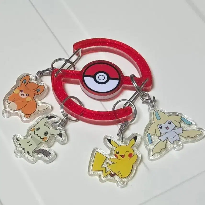 [BUNJANG] Pokemon Acrylic Keychain Bundle / 포켓몬 아크릴 키링, 카라비너 일괄 판매합니다!