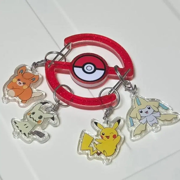 [BUNJANG] Pokemon Acrylic Keychain Bundle / 포켓몬 아크릴 키링, 카라비너 일괄 판매합니다!