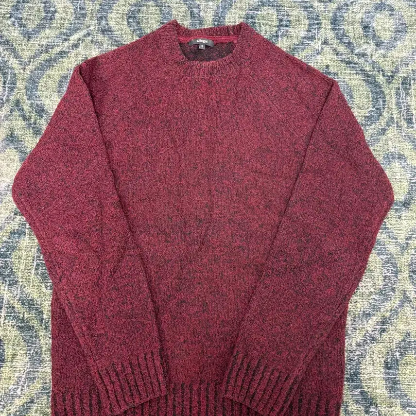 [BUNJANG] Allegri Knit Sweater Burgundy S / 알레그리 니트 스웨터 버건디 S