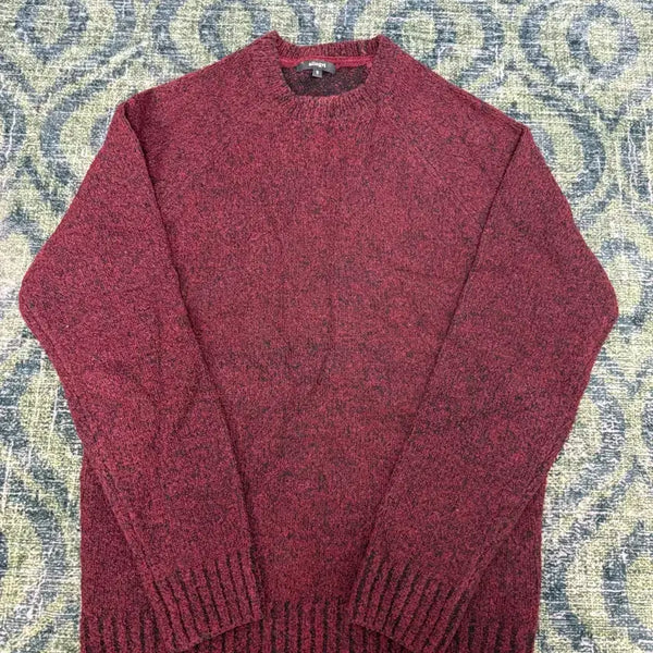 [BUNJANG] Allegri Knit Sweater Burgundy S / 알레그리 니트 스웨터 버건디 S