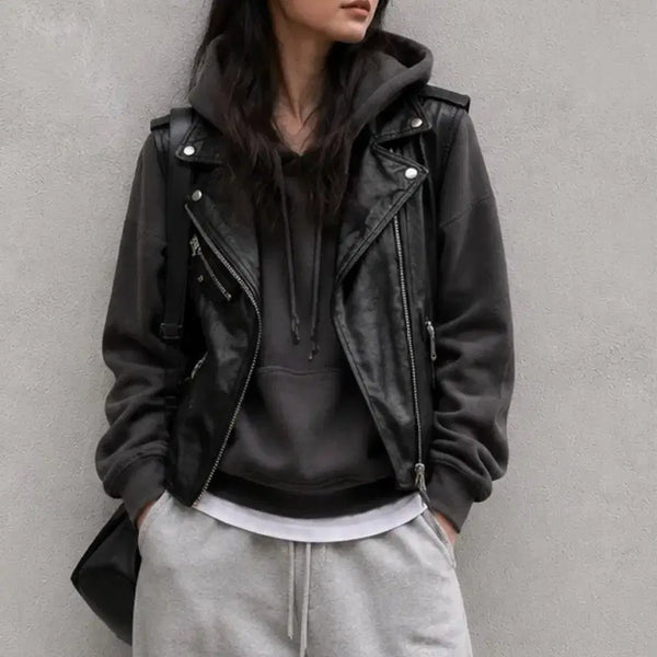 [BUNJANG] D&J Collection Real Lambskin Leather Vest / d&j컬렉션 리얼 양가죽 베스트