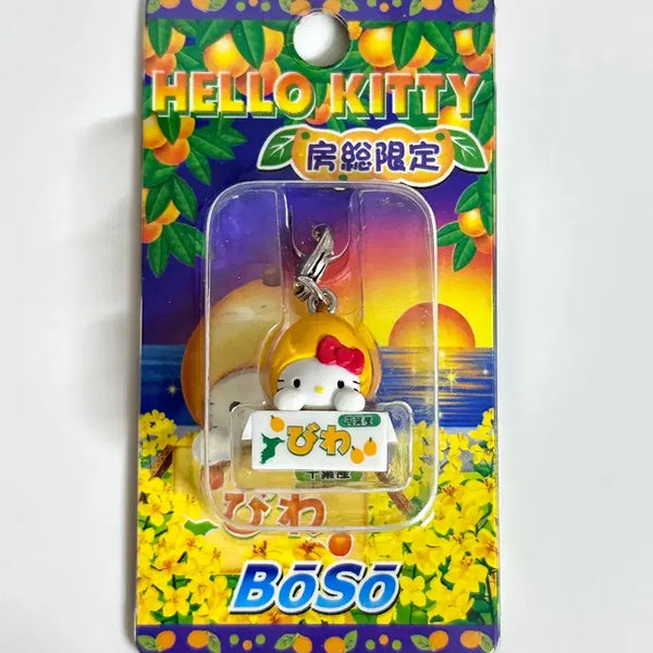 [BUNJANG] Sanrio Hello Kitty Classic Mango Biwa Box Strap (2004) / 헬로키티 고전키티 지역한정 망고 비파 박스 스트랩 박스형