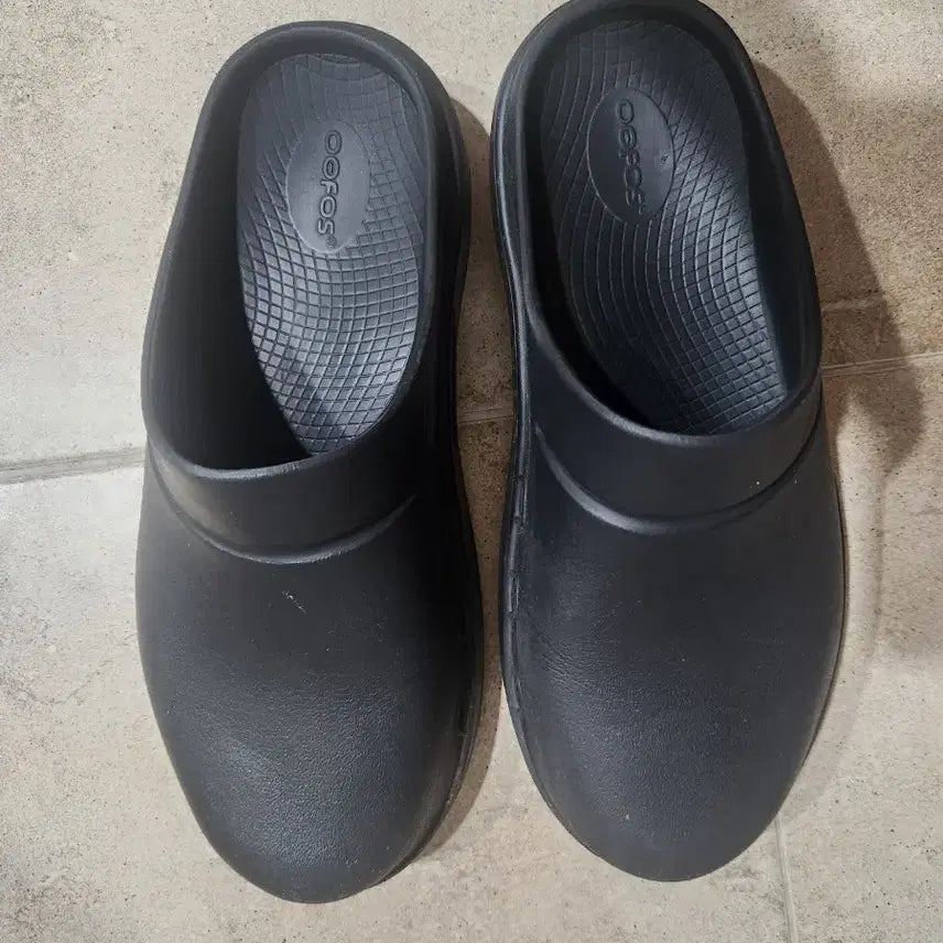 [BUNJANG] OOFOS Clog Black 270mm / 우포스 클로그 270