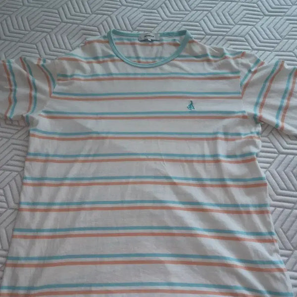 [BUNJANG] Beanpole Striped T-Shirt L / 빈폴 스트라이프 티셔츠 L