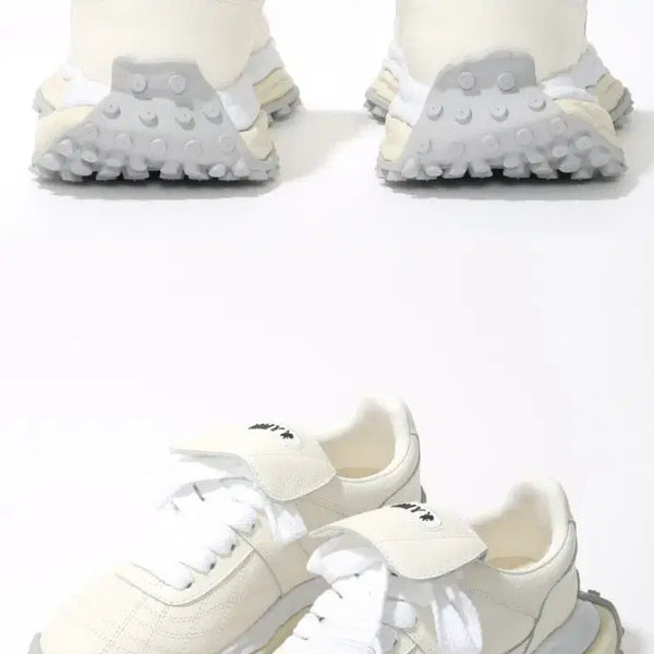 [BUNJANG] Mihara Yasuhiro Scott Leather Sneakers / [42] 미하라 야스히로 스캇 레더 화이트