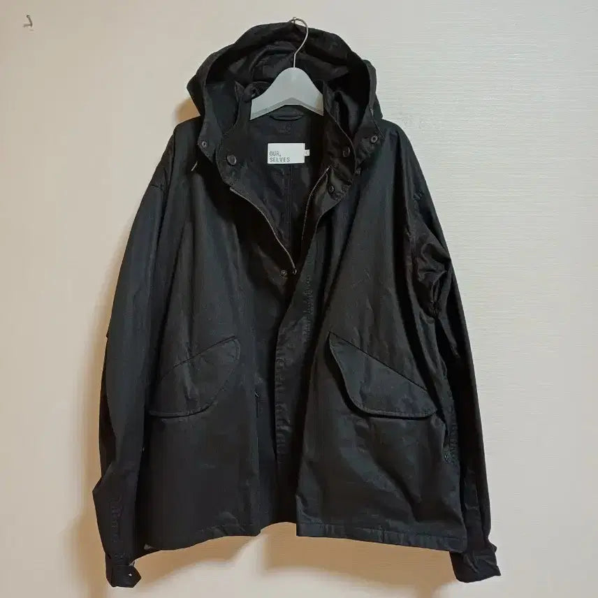 [BUNJANG] OUR, SELVES Black Cotton Jumper (Size 2) / 아워쉘브스 OUR, SELVES 점퍼 판매합니다