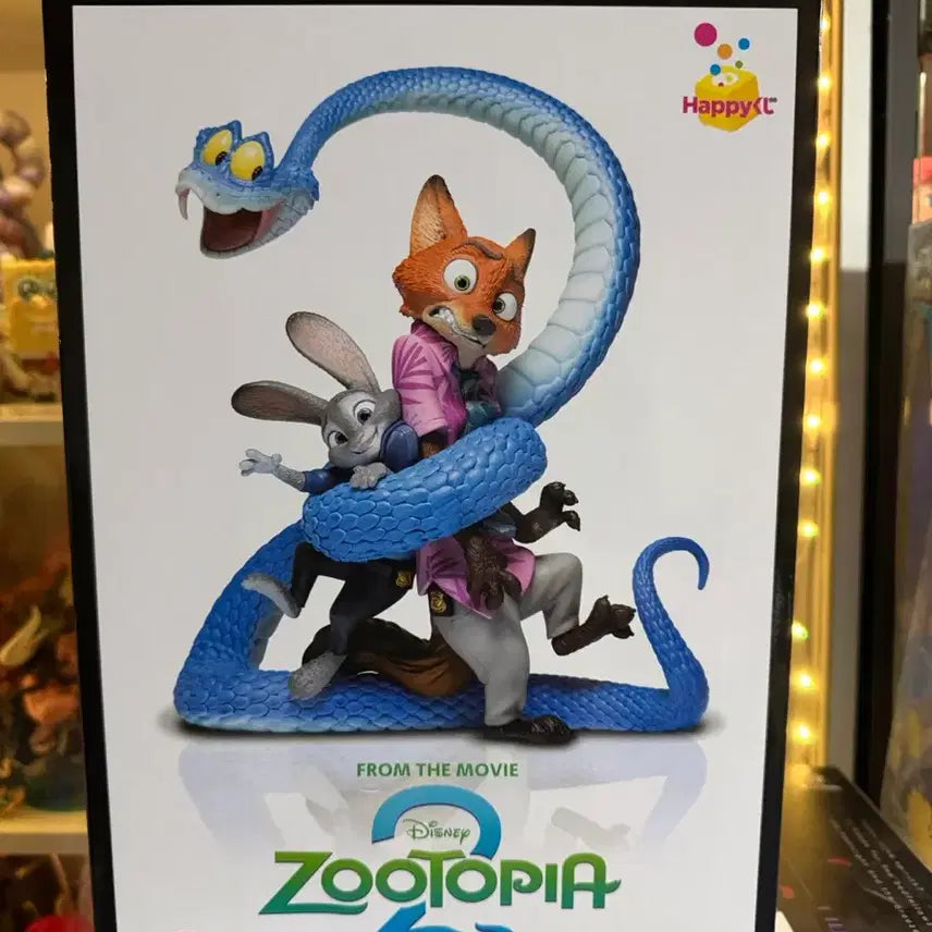 [BUNJANG] Zootopia 2 Nick & Judy A Prize Figure (Sealed) / [미개봉] 해피쿠지 주토피아2 닉 주디 게리 A상 피규어