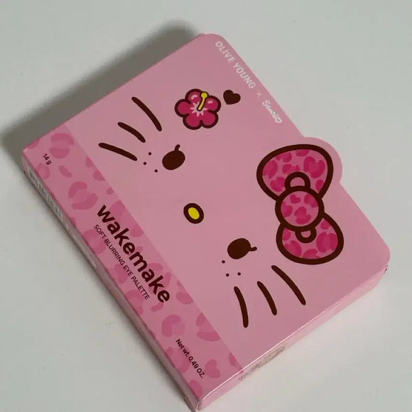 [BUNJANG] WAKEMAKE x Hello Kitty Blurring Cheek Blusher 03 Pink Like / 웨이크메이크 키티 31 핑크 라이크 블러링
