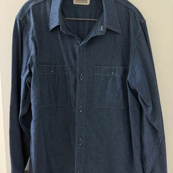 [BUNJANG] Fullcount Chambray Shirt Size 42 / 풀카운트 샴브레이 42
