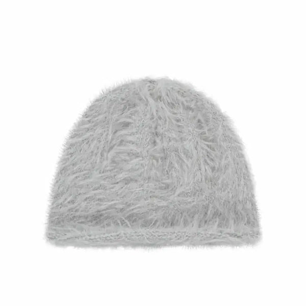 [BUNJANG] Ojos Hairy Beanie Gray / 오호스 헤어리 비니 그레이 hairy beanie gray