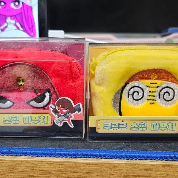 [BUNJANG] Keroro Gunsou Keroro & Kururu Small Pouch Bundle Set / [일괄]개구리중사 케로로 소형 파우치 [기로로&쿠루루]