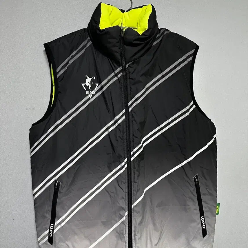 [BUNJANG] LUPO Black Gradient Padded Vest / LUPO 블랙 그라데이션 패딩조끼 (베스트)
