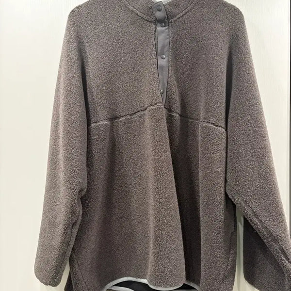 [BUNJANG] Graphpaper Wool Half Zip-Up Fleece / 그라프페이퍼 울 하프 집업 플리스
